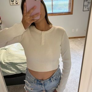 Brandy Melville ribbed shirt